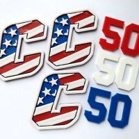 Custom helmet bumpers for baseball and American football